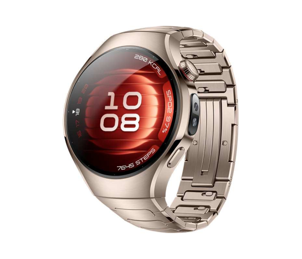 Huawei Watch 5 Elite LTE piaskowozłoty 42mm - 1330216 - zdjęcie